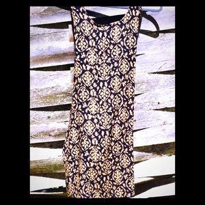 Sun Dress Black and Gold Wet Seal